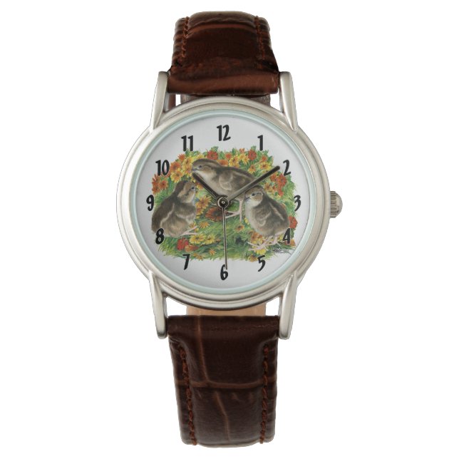 Bobwhite Garden Chicks Watch (Front)