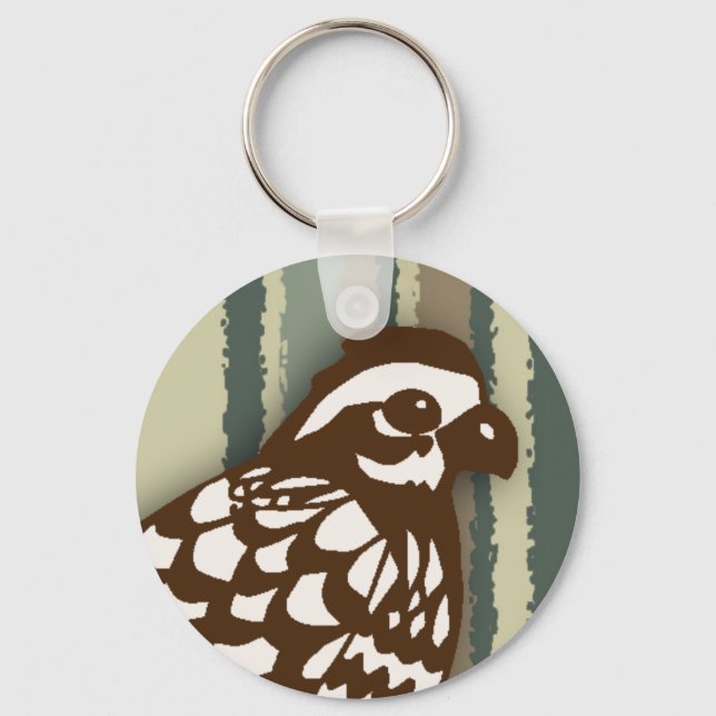 Bobwhite Key Chain (Front)