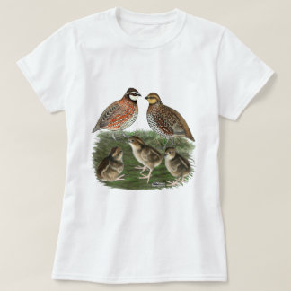 Bobwhite Quail Family T-Shirt