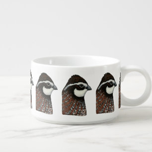 Bobwhite Quail Head Bowl