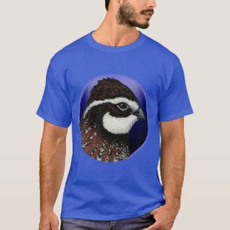 Bobwhite Quail Head Circle T-Shirt