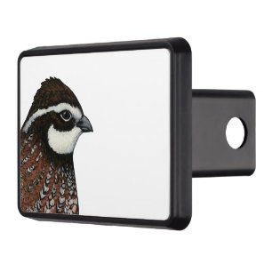 Bobwhite Quail Head Hitch Cover