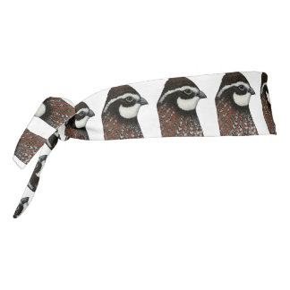 Bobwhite Quail Head Tie Headband