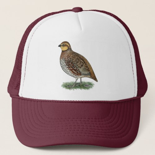 Bobwhite Quail Hen Trucker Hat