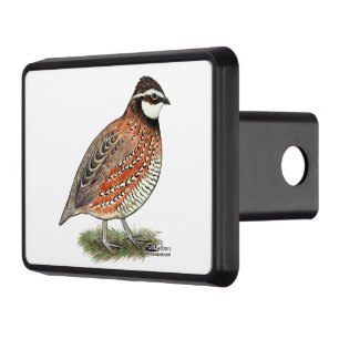 Bobwhite Quail Rooster Hitch Cover