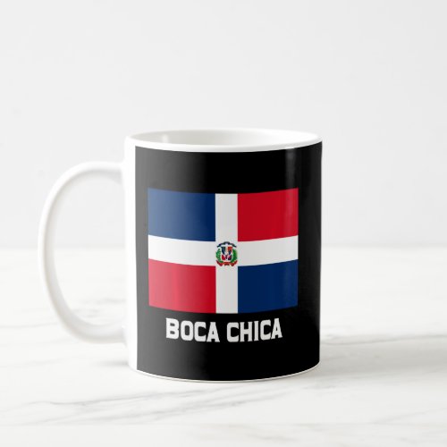 Boca Chica Dominican Republic Flag Emblem Escudo C Coffee Mug