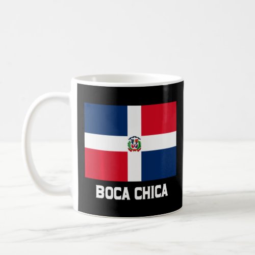 Boca Chica Dominican Republic Flag Emblem Escudo C Coffee Mug