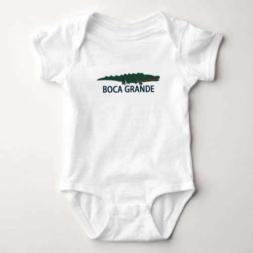 Boca Grande _ Alligator Baby Bodysuit
