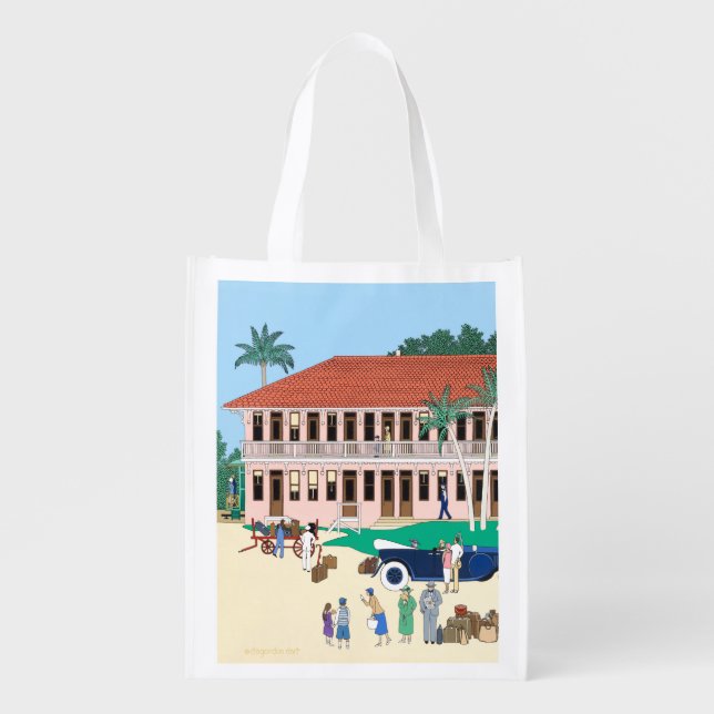 Boca Grande Reusable Bag (Front)