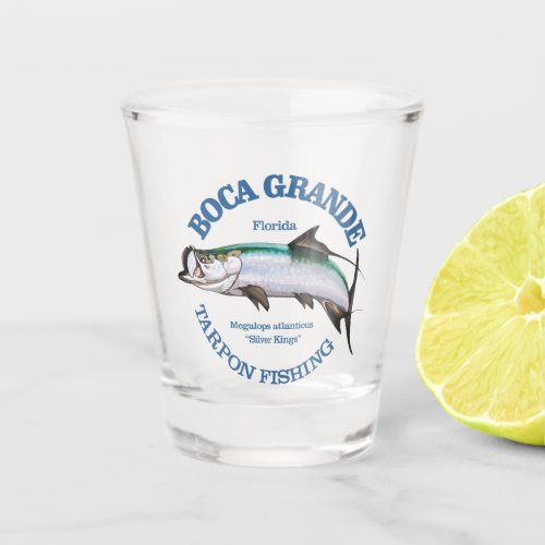 Boca Grande Tarpon Shot Glass