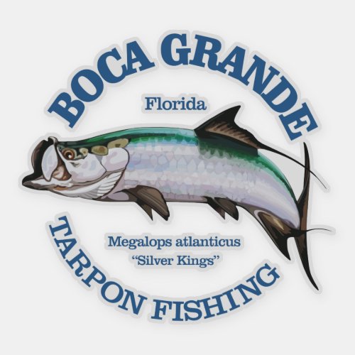 Boca Grande Tarpon Sticker