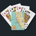 Boca Grande - Useppa Island Florida Playing Cards<br><div class="desc">A rare old post card of southwest Florida showing Boca Grande,  Gasparilla Island,  Englewood,  Placida and Useppa Island.  This colorful illustration is just perfect to illustrate playing cards.  These are a marvelous gift for a host or homeowners of those wonderful beach homes we all enjoy.</div>