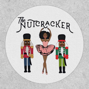 Boca Raton Black Nutcracker Funny Christmas Patch