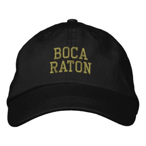 Boca Raton Florida Baseball Hat