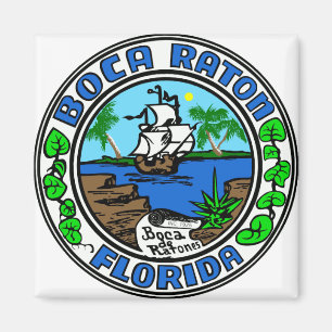 Boca Raton Florida Magnet