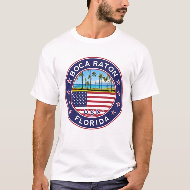 Boca Raton, Florida T-Shirt (Front)