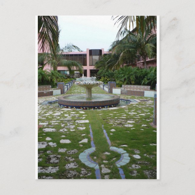 Boca Resort Garden Postcard (Front)