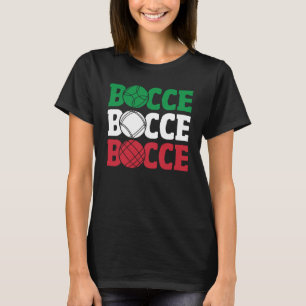 Bocca Balls Bocca Training I Love Bocce Ball T-Shirt