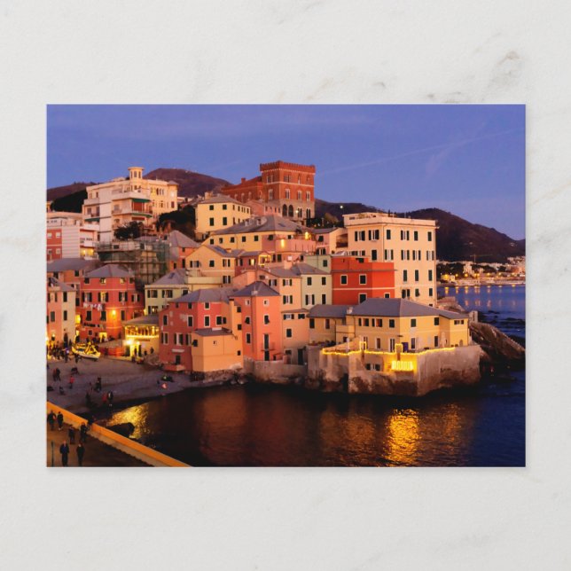 Boccadasse village Postcard (Front)