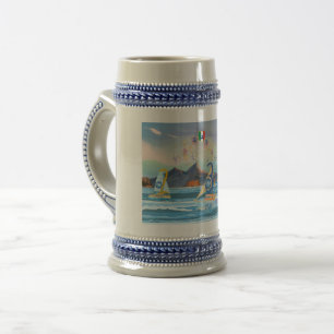 Boccale di birra commemorativo scudetto Napoli Beer Stein