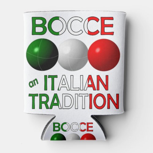 Bocce an Italian Tradition Can Cooler