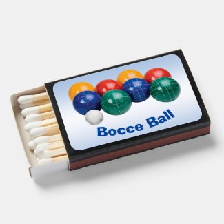 Bocce Ball Blue Set of Matches