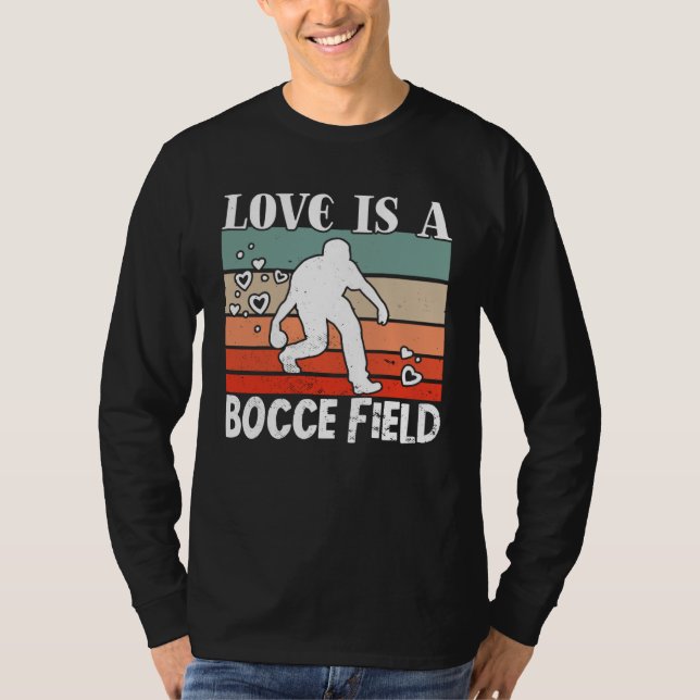 Bocce Ball Bocce Player  23 T-Shirt (Front)