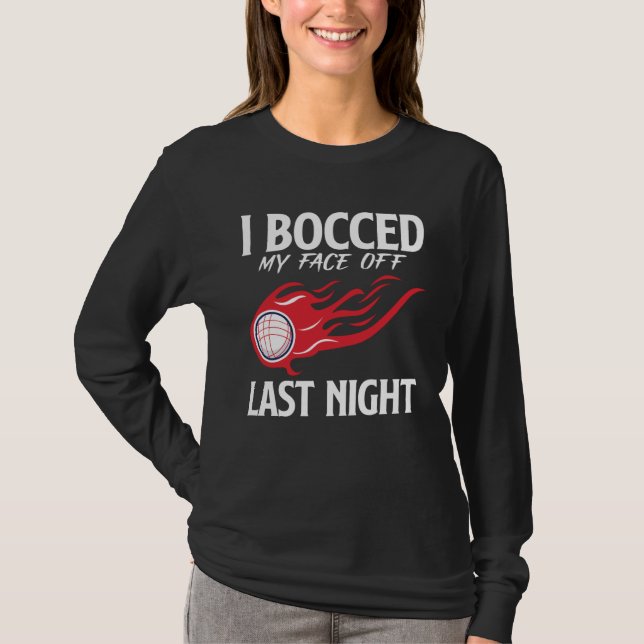 Bocce Ball Bocce Player 2 T-Shirt (Front)