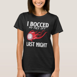 Bocce Ball Bocce Player 2 T-Shirt