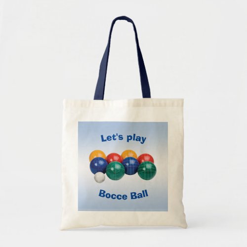 Bocce Ball Budget Tote Bag