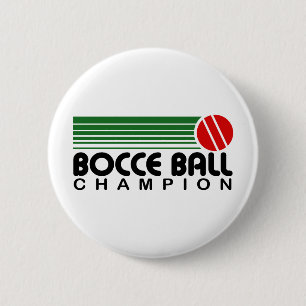 Bocce Ball Champion Pinback Button
