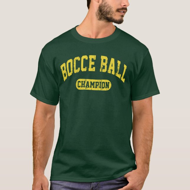 Bocce Ball Champion T-Shirt (Front)