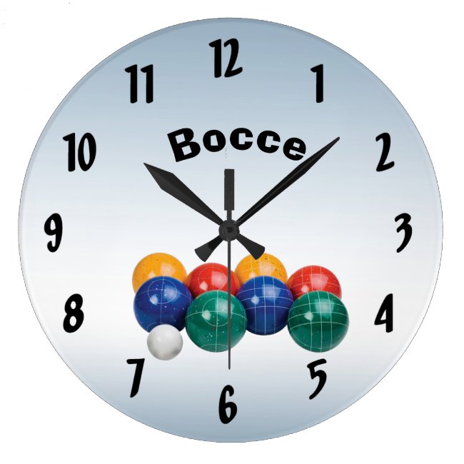 Bocce Ball Clock