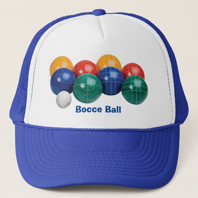 Bocce Ball Hat