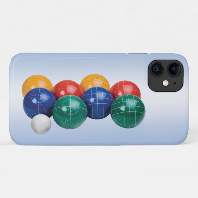 Bocce Ball iPhone 11 Case