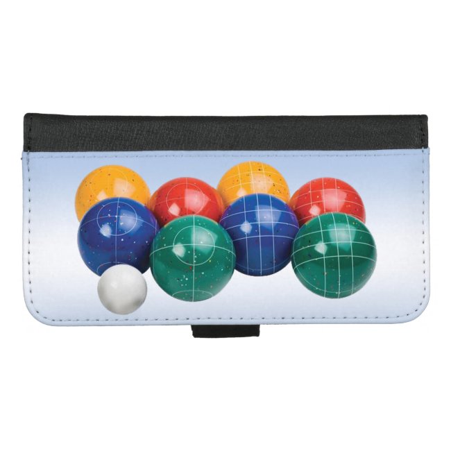 Bocce Ball iPhone 8/7 Plus Wallet Case
