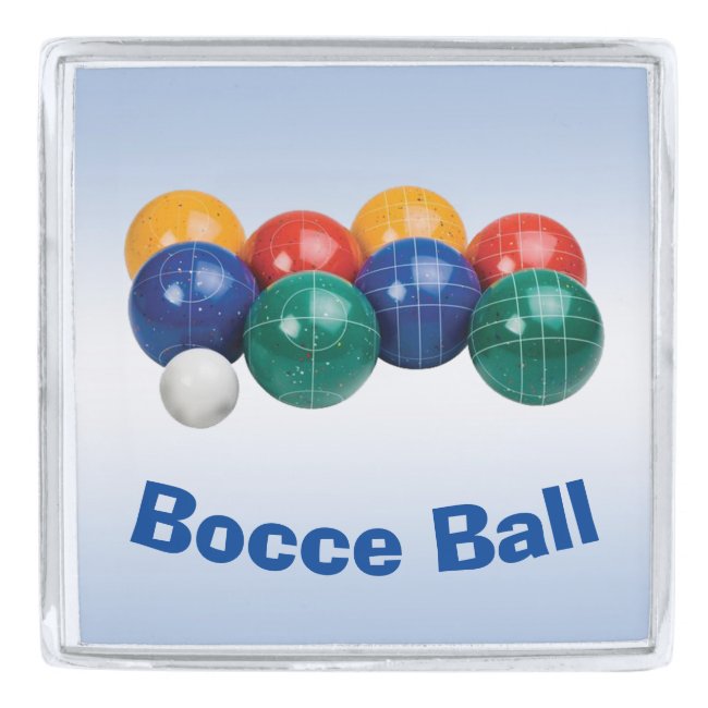 Bocce Ball Lapel Pin