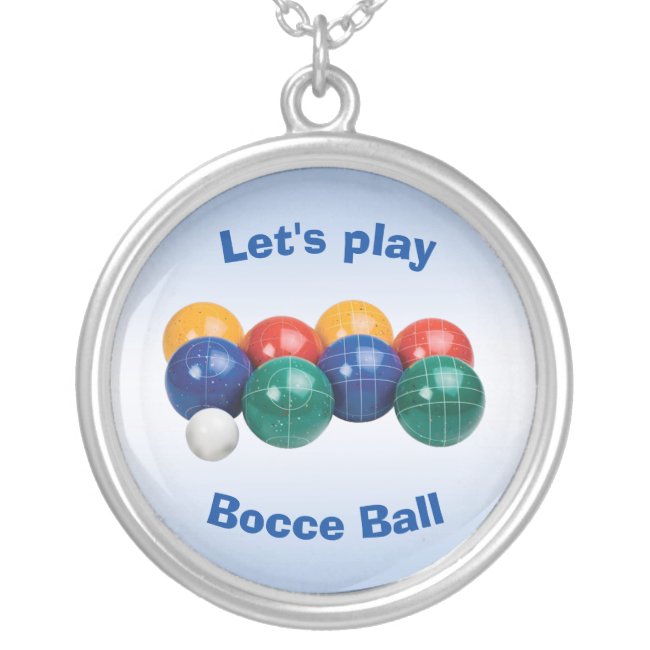 Bocce Ball Necklace
