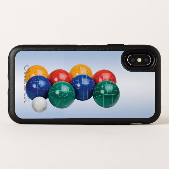 Bocce Ball OtterBox iPhone X case