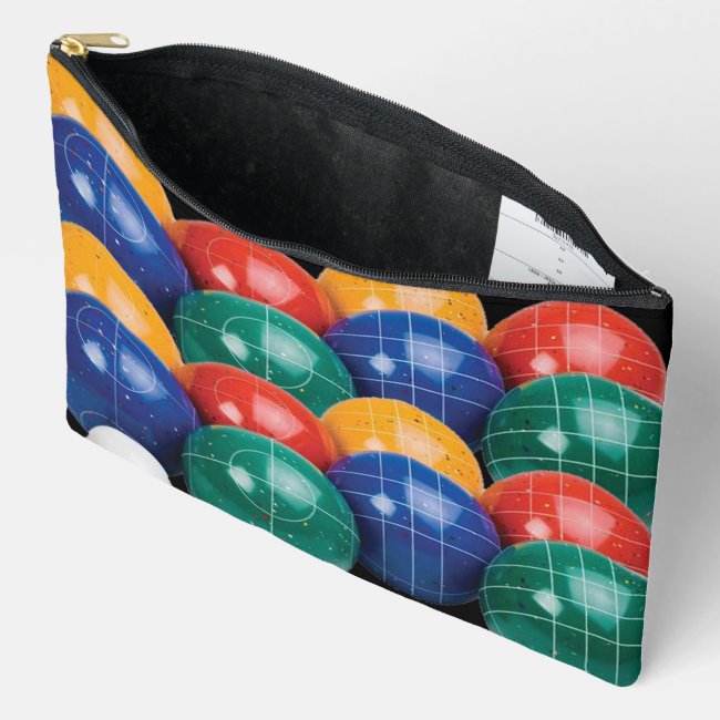 Bocce Ball Pattern Accessory bag