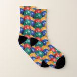 Bocce Ball Pattern Socks at Zazzle