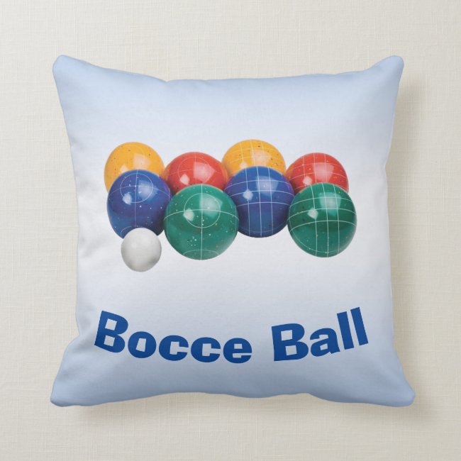 Bocce Ball Pillow