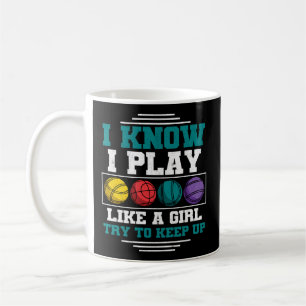 Bocce Ball Player I Know I Play Like A Bocce Coffee Mug