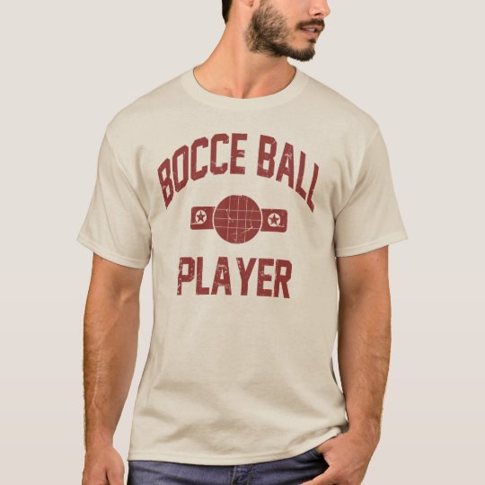 Bocce Ball Player TShirt
