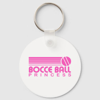 Bocce Ball Princess Keychain