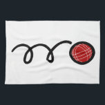 Bocce ball towel<br><div class="desc">Bocce ball gifts.</div>