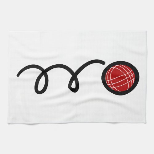 Bocce ball towel