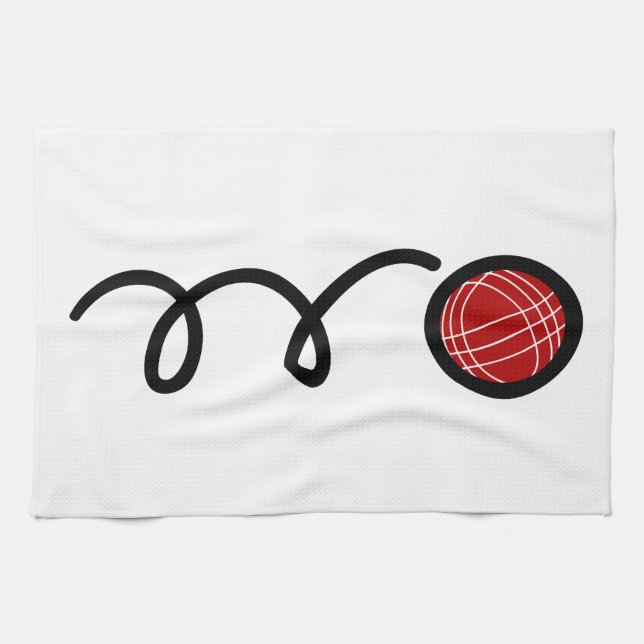 Bocce ball towel (Horizontal)
