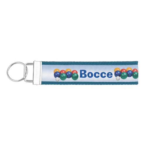 Bocce Ball Wrist Keychain