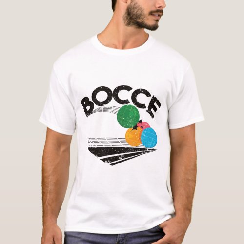 BOCCE BALLS GAME T_Shirt